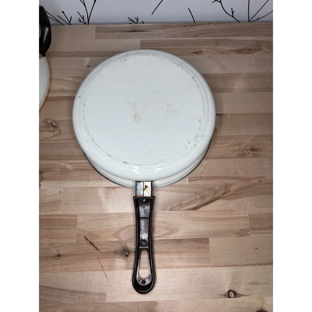 VTG Enamel Floral 8.75